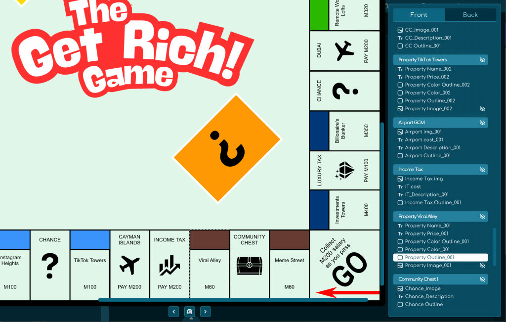 Board 1 Landing Custom Monopoly Custompoly-min