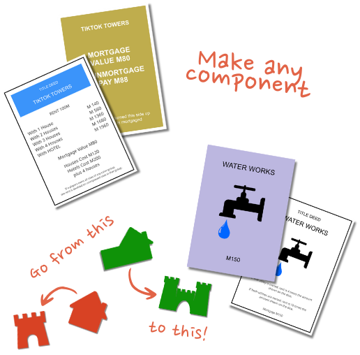 image of Board game maker cards for custom monopoly-min